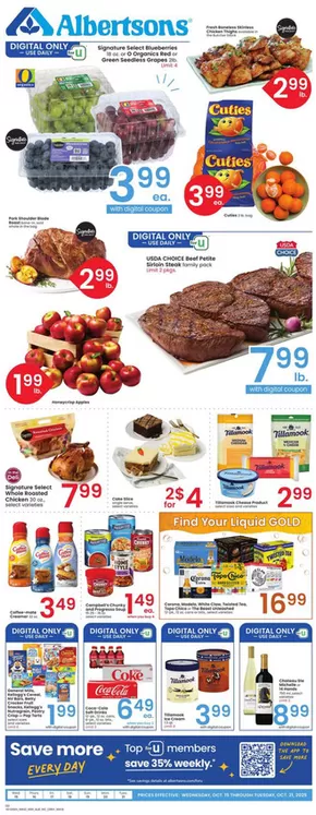 Albertsons catalogue | Special offers for you | 2025-10-15T00:00:00.000Z - 2025-10-21T00:00:00.000Z
