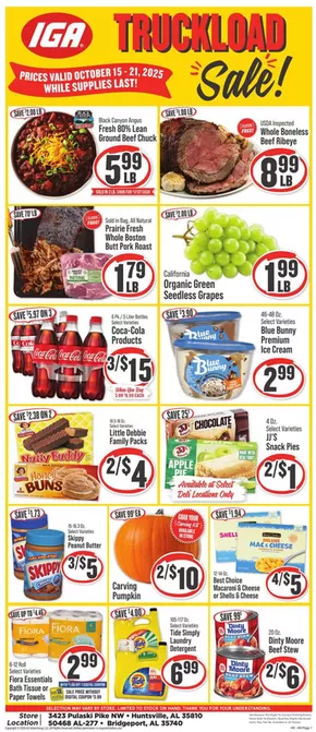 IGA catalogue in Waynesboro GA | Great offer for all customers | 2025-10-15T00:00:00.000Z - 2025-10-21T00:00:00.000Z