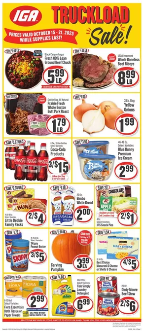 IGA catalogue in Waynesboro GA | Discover attractive offers | 2025-10-15T00:00:00.000Z - 2025-10-21T00:00:00.000Z