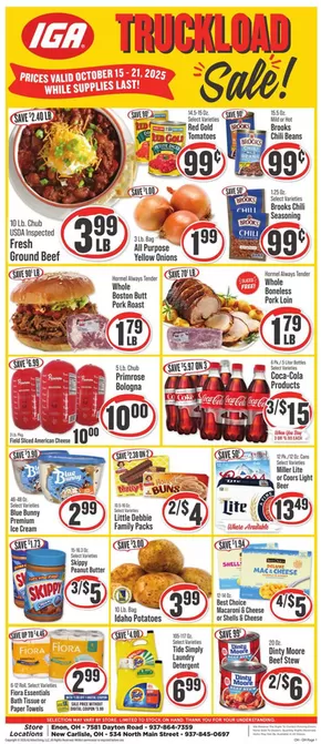 IGA catalogue in Waynesboro GA | Attractive special offers for everyone | 2025-10-15T00:00:00.000Z - 2025-10-21T00:00:00.000Z