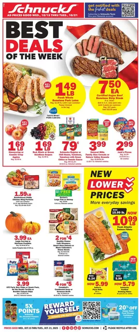 Schnucks catalogue | Our best bargains | 2025-10-15T00:00:00.000Z - 2025-10-21T00:00:00.000Z