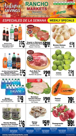 Rancho Markets weekly ad