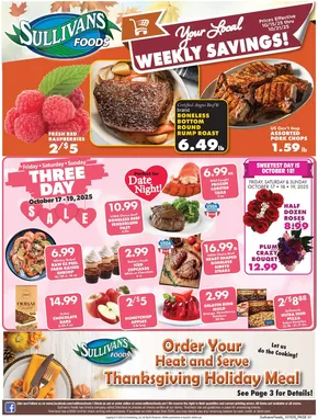 Sullivan's Foods  catalogue in Winnebago IL | Current special promotions | 2025-10-15T00:00:00.000Z - 2025-10-21T00:00:00.000Z