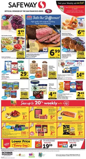 Safeway catalogue in Rochester MI | Top offers for all bargain hunters | 2025-10-15T00:00:00.000Z - 2025-10-21T00:00:00.000Z