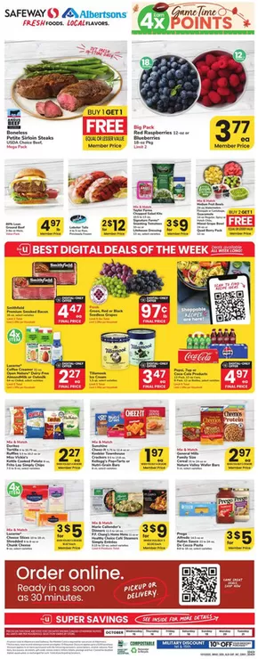 Safeway catalogue in Rochester MI | Discounts and promotions | 2025-10-15T00:00:00.000Z - 2025-10-21T00:00:00.000Z