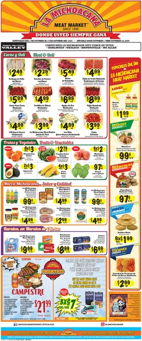 La Michoacana catalogue in Stone Mountain GA | Save now with our deals | 2025-10-14T00:00:00.000Z - 2025-10-28T00:00:00.000Z