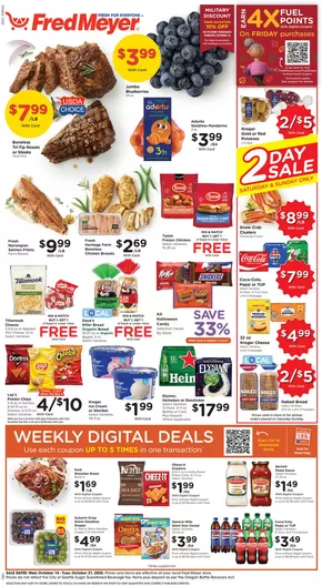 Fred Meyer catalogue in Riverside IL | Special offers for you | 2025-10-15T00:00:00.000Z - 2025-10-21T00:00:00.000Z