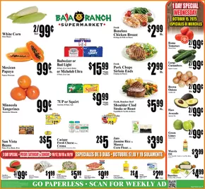 Baja Ranch weekly ad