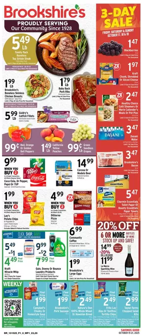 Brookshire's catalogue | Weekly Circular | 2025-10-15T00:00:00.000Z - 2025-10-21T00:00:00.000Z