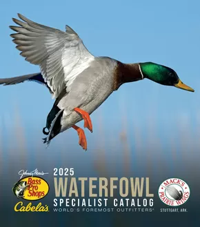 Cabela's catalogue in Buda TX | Waterfowl 25 | 2025-10-15T00:00:00.000Z - 2025-10-29T00:00:00.000Z