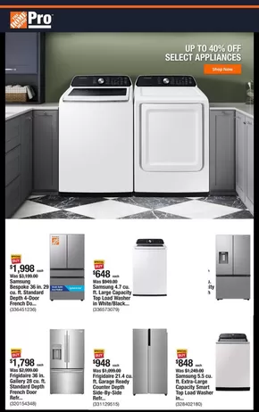 Home Depot catalogue in Mansfield OH | Home Depot flyer | 2025-10-13T00:00:00.000Z - 2025-10-20T00:00:00.000Z