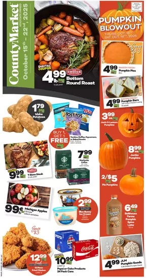 County Market catalogue in Springfield IL | County Market Weekly ad | 2025-10-15T00:00:00.000Z - 2025-10-22T00:00:00.000Z