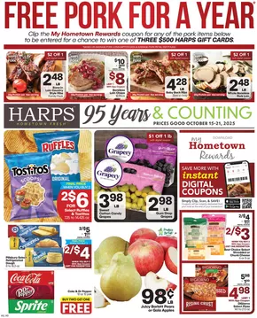 Harp's Market catalogue in Fort Smith AR | Attractive special offers for everyone | 2025-10-15T00:00:00.000Z - 2025-10-21T00:00:00.000Z