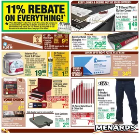 Menards catalogue in Fayetteville NC | Menards Weekly Ad October 16 – October 26, 2025 | 2025-10-15T00:00:00.000Z - 2025-10-29T00:00:00.000Z