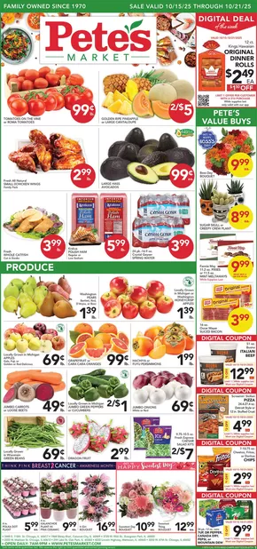 Pete's Fresh Market catalogue in Chicago Ridge IL | Top offers for smart savers | 2025-10-15T00:00:00.000Z - 2025-10-21T00:00:00.000Z