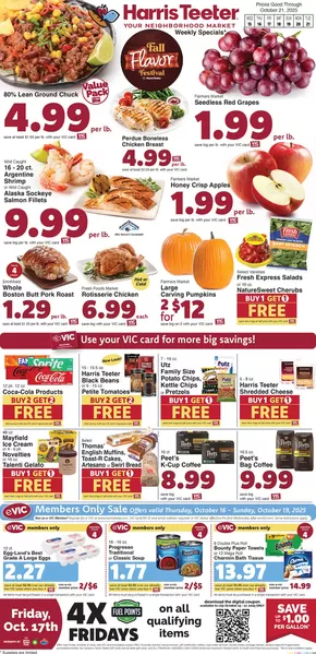 Harris Teeter catalogue in Herndon VA | Exclusive deals and bargains | 2025-10-15T00:00:00.000Z - 2025-10-21T00:00:00.000Z