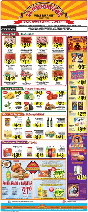 La Michoacana catalogue in Seattle WA | Offers for bargain hunters | 2025-10-15T00:00:00.000Z - 2025-10-29T00:00:00.000Z