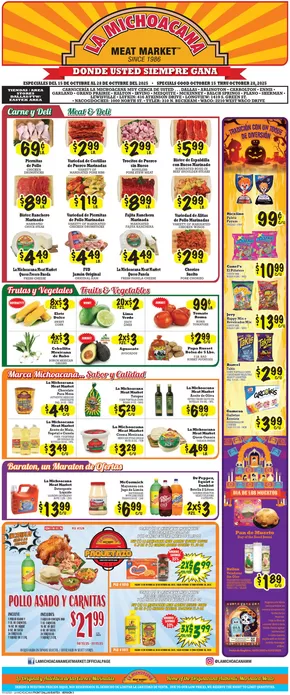 La Michoacana catalogue | Exclusive bargains | 2025-10-15T00:00:00.000Z - 2025-10-29T00:00:00.000Z
