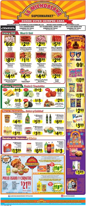 La Michoacana catalogue in Mesa AZ | Great discounts on selected products | 2025-10-15T00:00:00.000Z - 2025-10-29T00:00:00.000Z