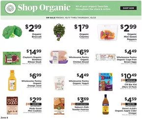 ShopRite catalogue in Westlake OH | Shop Organic 10/17 | 2025-10-16T00:00:00.000Z - 2025-10-23T00:00:00.000Z