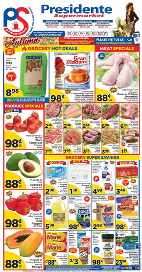 Presidente catalogue in West Palm Beach FL | Discounts and promotions | 2025-10-16T00:00:00.000Z - 2025-10-30T00:00:00.000Z