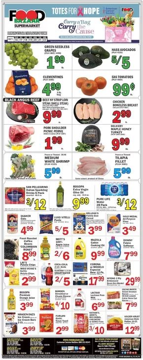 Food Bazaar catalogue in Cliffside Park NJ | Save now with our deals | 2025-10-16T00:00:00.000Z - 2025-10-22T00:00:00.000Z