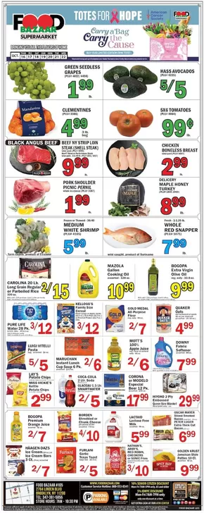 Food Bazaar catalogue in Cliffside Park NJ | Current deals and offers | 2025-10-16T00:00:00.000Z - 2025-10-22T00:00:00.000Z