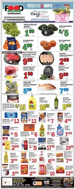 Food Bazaar catalogue in San Jose CA | Great offer for all customers | 2025-10-16T00:00:00.000Z - 2025-10-22T00:00:00.000Z