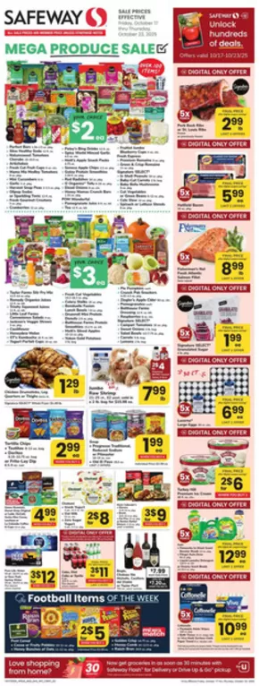 Safeway catalogue in Miami FL | Discover attractive offers | 2025-10-17T00:00:00.000Z - 2025-10-23T00:00:00.000Z