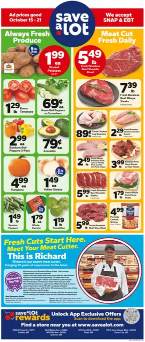 Save a Lot catalogue in Dallas TX | Exclusive deals and bargains | 2025-10-15T00:00:00.000Z - 2025-10-21T00:00:00.000Z