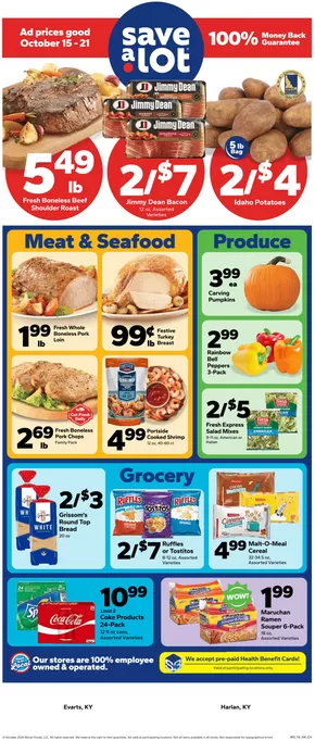 Save a Lot catalogue in Farmington MI | Exclusive deals for our customers | 2025-10-15T00:00:00.000Z - 2025-10-21T00:00:00.000Z