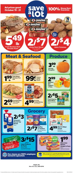 Save a Lot catalogue in Dallas TX | Wide range of offers | 2025-10-15T00:00:00.000Z - 2025-10-21T00:00:00.000Z