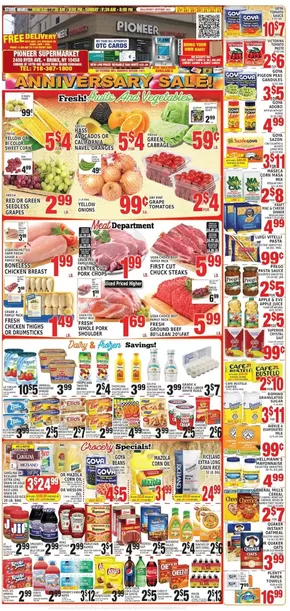 Pioneer Supermarkets catalogue in New York | Great discounts on selected products | 2025-10-17T00:00:00.000Z - 2025-10-23T00:00:00.000Z