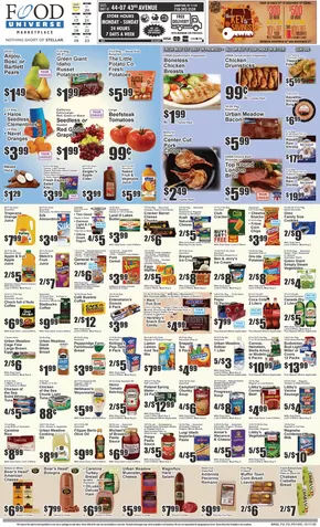 Food Universe catalogue in New York | Our best bargains | 2025-10-17T00:00:00.000Z - 2025-10-31T00:00:00.000Z