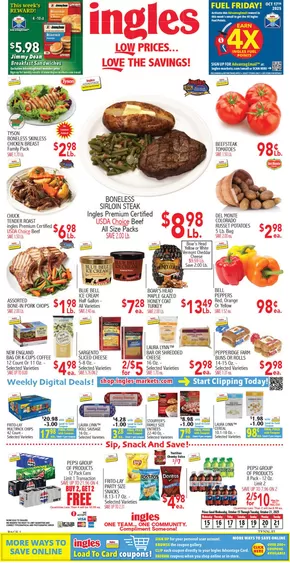 Ingles Markets catalogue in Sugar Land TX | Top deals for all customers | 2025-10-17T00:00:00.000Z - 2025-10-31T00:00:00.000Z