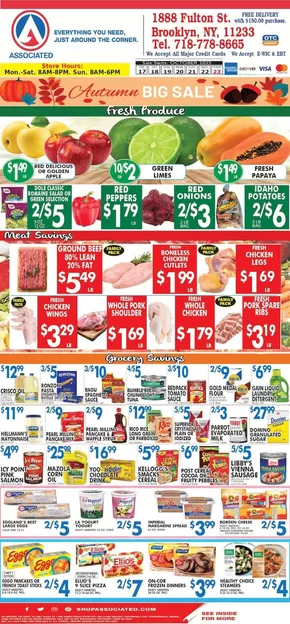 Associated catalogue in New York | Special offers for you | 2025-10-17T00:00:00.000Z - 2025-10-31T00:00:00.000Z