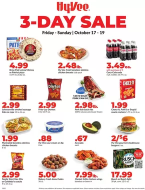 Hy-Vee catalogue in Gadsden AL | Exclusive deals and bargains | 2025-10-17T00:00:00.000Z - 2025-10-19T00:00:00.000Z