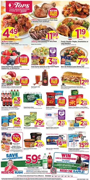 Tops catalogue | Discounts and promotions | 2025-10-19T00:00:00.000Z - 2025-10-25T00:00:00.000Z
