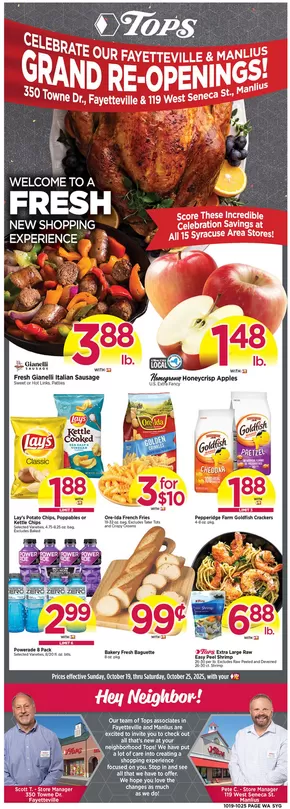 Tops catalogue | Exclusive bargains | 2025-10-19T00:00:00.000Z - 2025-10-25T00:00:00.000Z