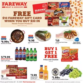Fareway catalogue in Frisco TX | Great offer for bargain hunters | 2025-10-19T00:00:00.000Z - 2025-11-02T00:00:00.000Z