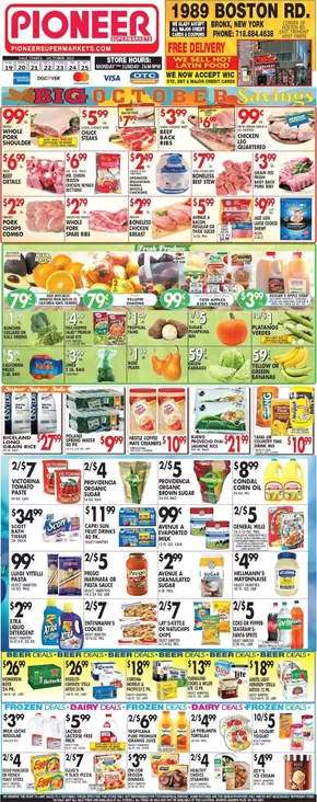 Pioneer Supermarkets catalogue | Discounts and promotions | 2025-10-19T00:00:00.000Z - 2025-10-25T00:00:00.000Z