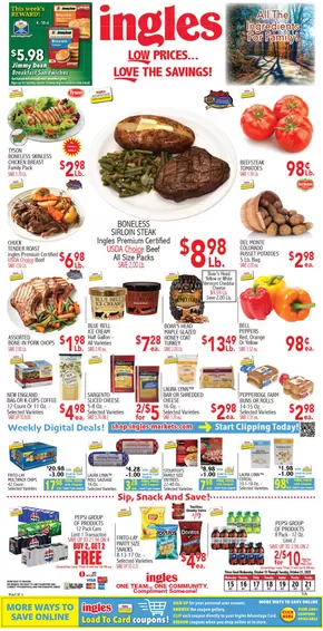Ingles Markets catalogue in Rome GA | Top deals and discounts | 2025-10-19T00:00:00.000Z - 2025-11-02T00:00:00.000Z