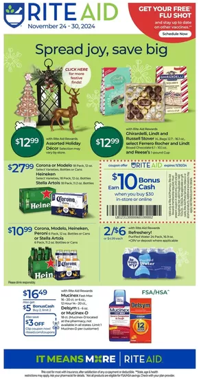Rite Aid catalogue | Current bargains and offers | 2025-10-19T00:00:00.000Z - 2025-11-02T00:00:00.000Z
