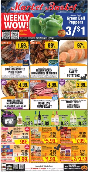 Market Basket catalogue | Exclusive deals for our customers | 2025-10-20T00:00:00.000Z - 2025-11-03T00:00:00.000Z