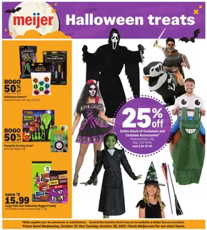 Meijer catalogue | Halloween treats | 2025-10-22T00:00:00.000Z - 2025-10-28T00:00:00.000Z