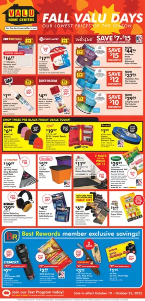 Valu Home Centers catalogue in Higley AZ | Valu Home Centers weekly ad | 2025-10-20T00:00:00.000Z - 2025-11-03T00:00:00.000Z