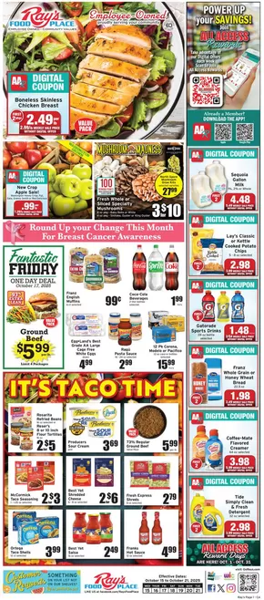 Ray's Food weekly ad