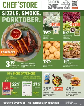 Chef'Store catalogue in Taylor MI | Great offer for all customers | 2025-10-20T00:00:00.000Z - 2025-11-03T00:00:00.000Z