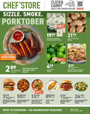 Chef'Store catalogue in Taylor MI | Current special promotions | 2025-10-20T00:00:00.000Z - 2025-11-03T00:00:00.000Z
