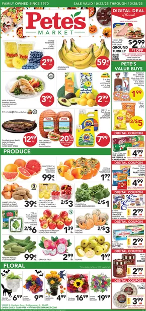 Pete's Fresh Market catalogue in Oak Park IL | Discounts and promotions | 2025-10-22T00:00:00.000Z - 2025-10-28T00:00:00.000Z